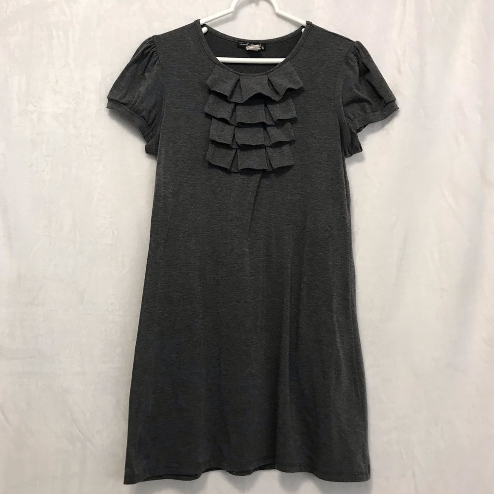 French Atmosphere girls gray dress. Size XL.